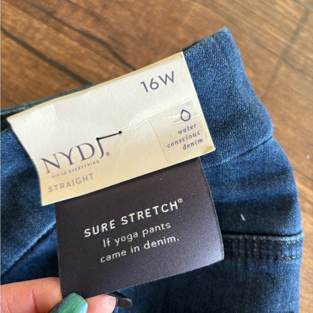 NYDJ Jeans | The Slimmer Marilyn Straight | 16 (18) - Picture 5 of 9